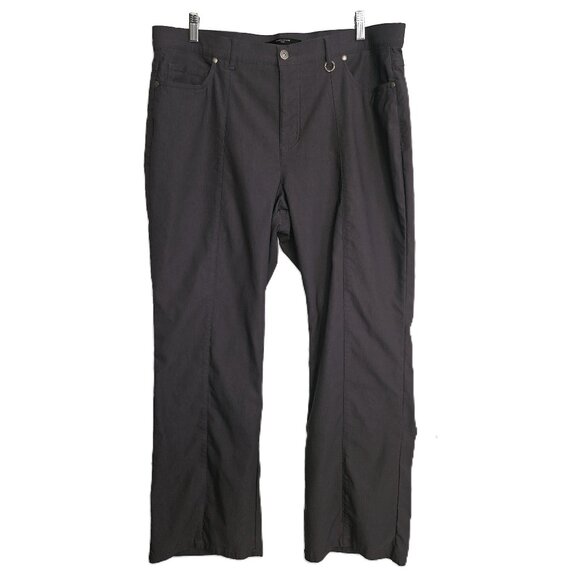SIMON CHANG Grey Straight Leg Trouser Size 18P - Picture 1 of 10